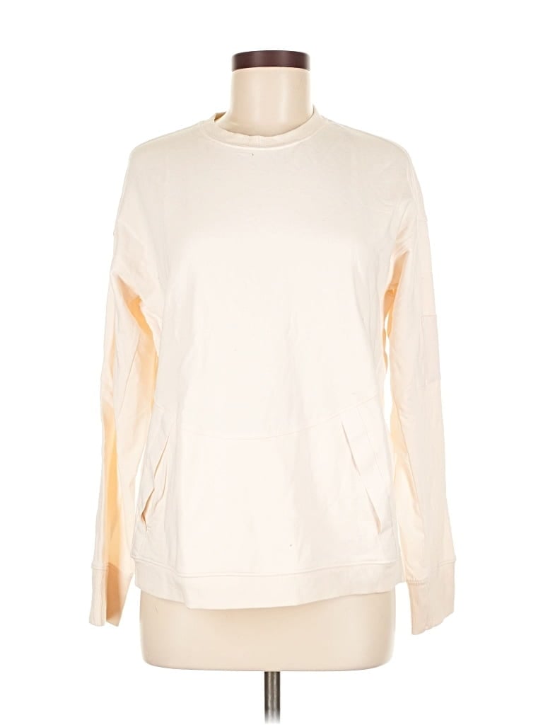 Pre-owned All In Motion Sweatshirt In White