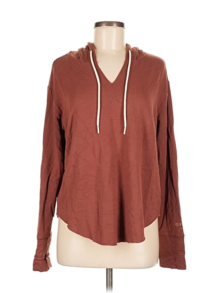 Pre-owned Offline By Aerie Pullover Sweater In Brown