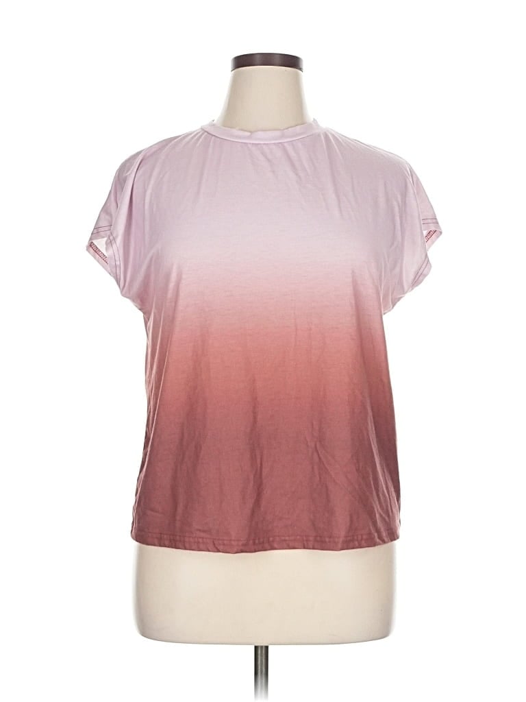 Pre-owned Shein Short Sleeve T-shirt In Pink