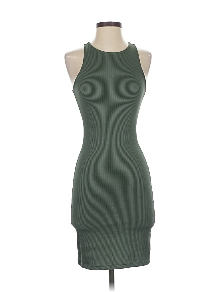 Pre-owned Divided By H&m Cocktail Dress In Green