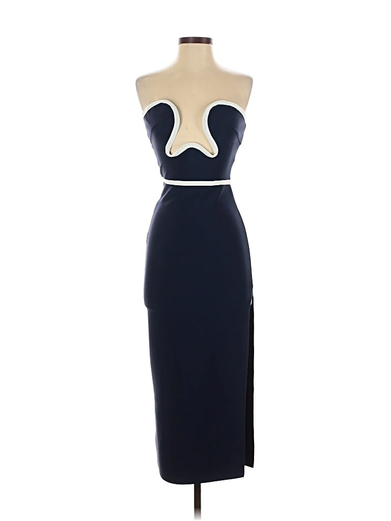 Pre-owned Karen Millen Cocktail Dress In Blue