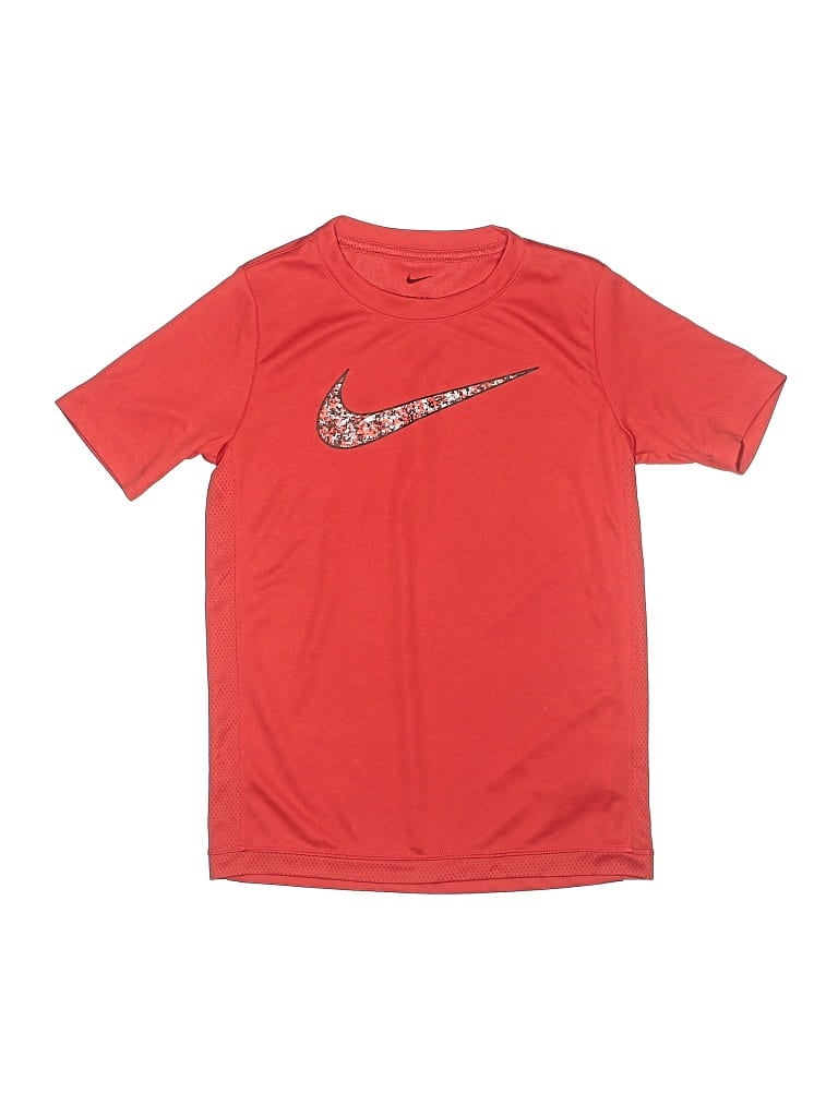 Pre-owned Nike Kids' Active T-shirt In Red