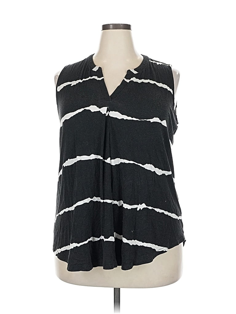 Pre-owned Neineiwu Sleeveless Blouse In Black