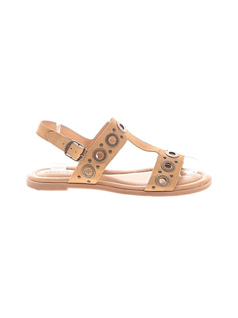 Pre-owned Lucky Brand Sandals In Brown