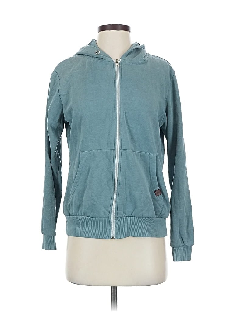 Pre-owned Doublju Zip Up Hoodie In Blue