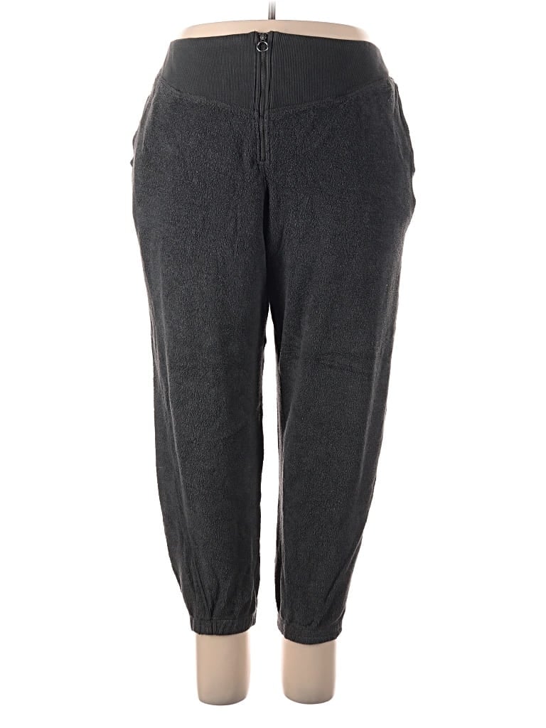 Pre-owned Aerie Casual Pants In Gray