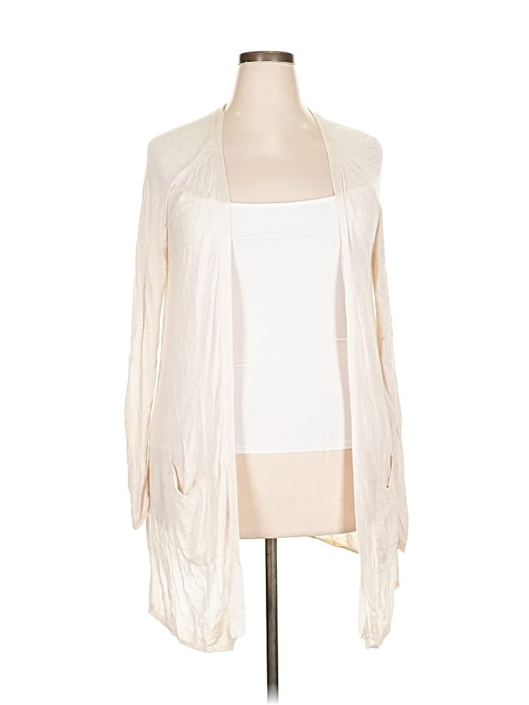 Pre-owned Mossimo Cardigan Sweater In White