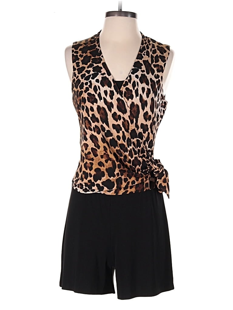 Pre-owned Caché Romper In Brown