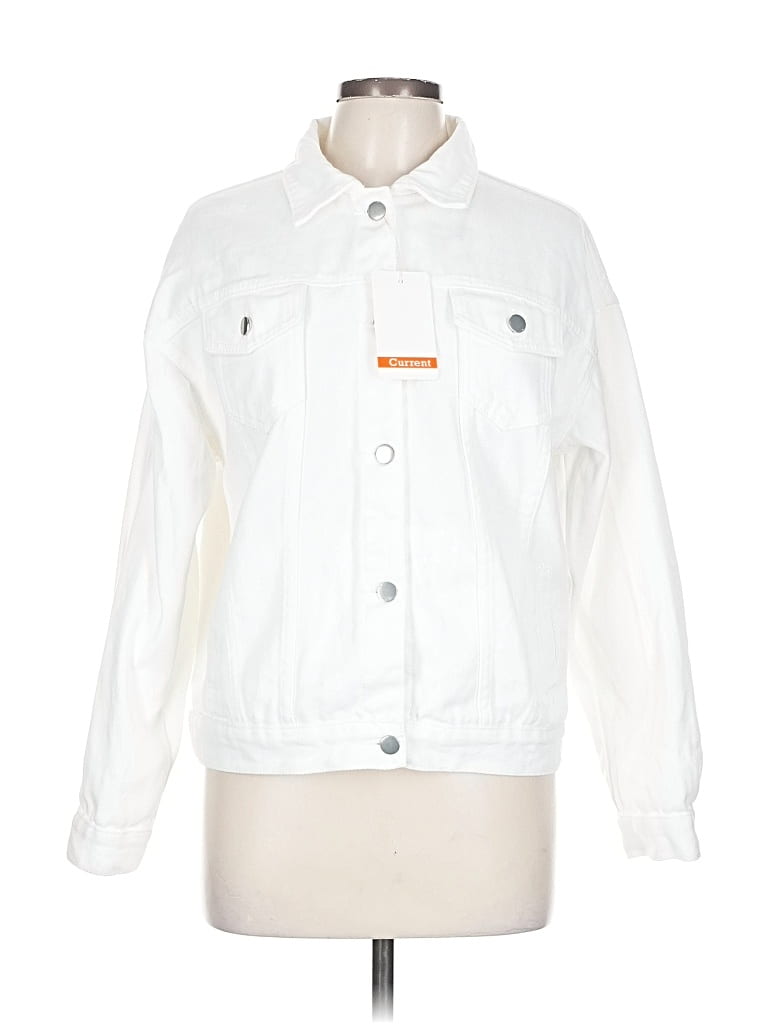 Click to view more detailed imagery on our partner's website Pre-owned Jeans Jacket In White