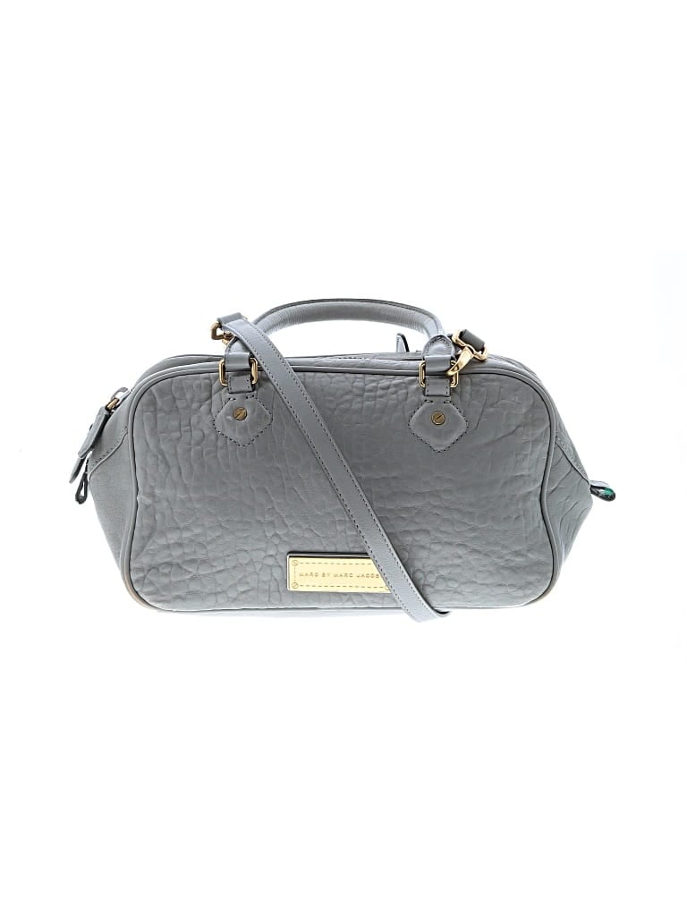 MARC BY MARC JACOBS Pre-owned Leather Satchel In Gray