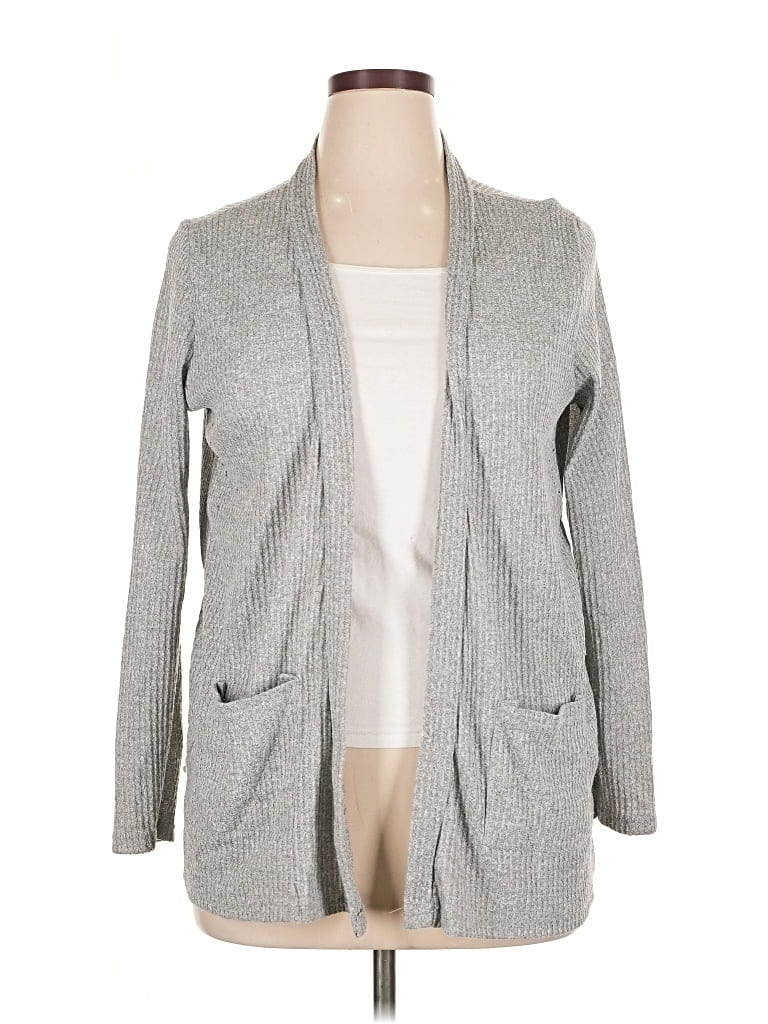 LOVE Pre-owned Cardigan Sweater In Gray