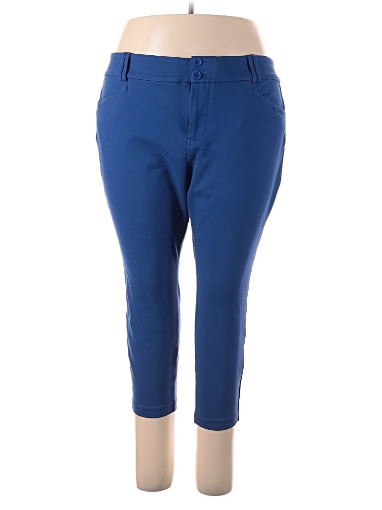 Pre-owned Studio By Torrid Casual Pants In Blue