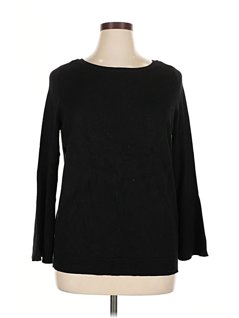Pre-owned Lane Pullover Sweater In Black