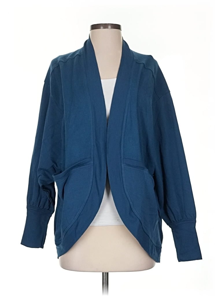 Pre-owned Lularoe Cardigan Sweater In Blue