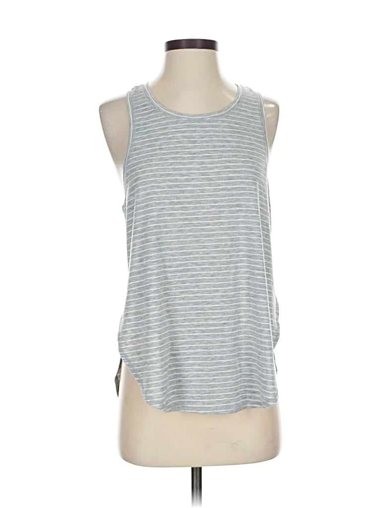 Pre-owned Gap Fit Sleeveless T-shirt In Gray