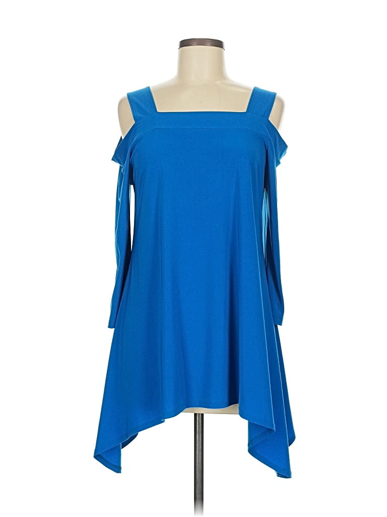 Pre-owned Clara Sun Woo Casual Dress In Blue