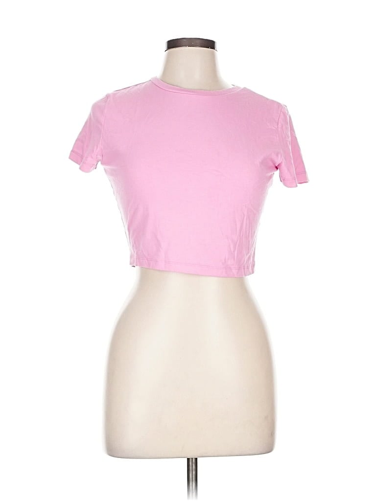 Pre-owned Wild Fable Short Sleeve T-shirt In Pink