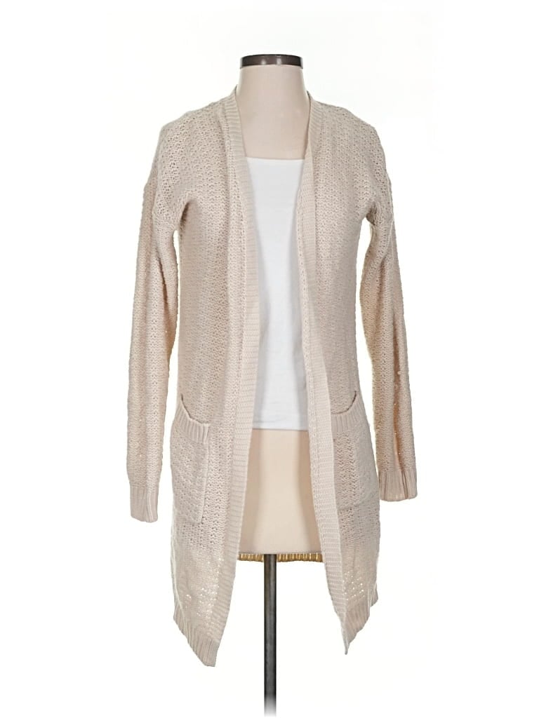 Pre-owned Pink Rose Cardigan Sweater In Brown