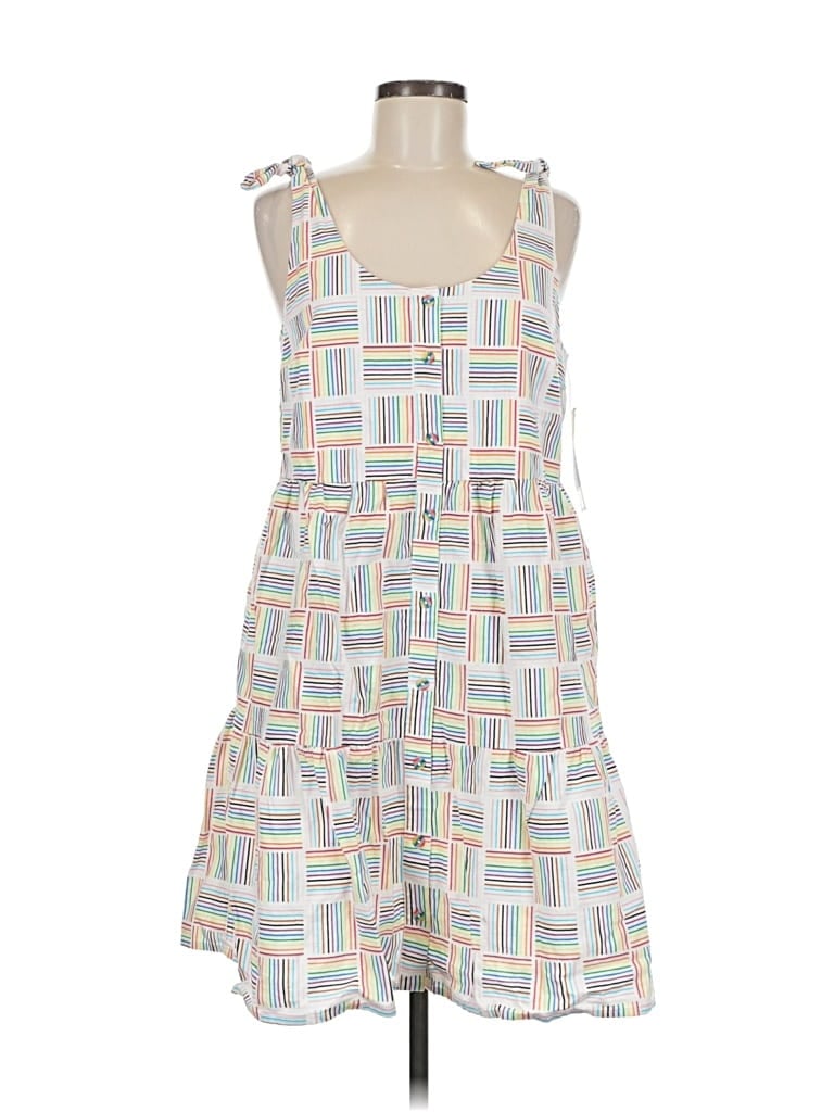 Assorted Brands Casual Dress In White