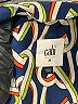 CAbi 100% Polyester Print Blue Casual Dress Size M - photo 6