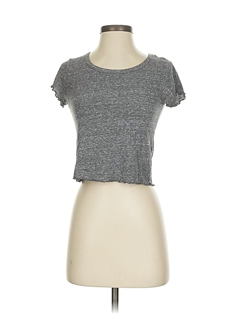 Pre-owned Wild Fable Short Sleeve T-shirt In Gray