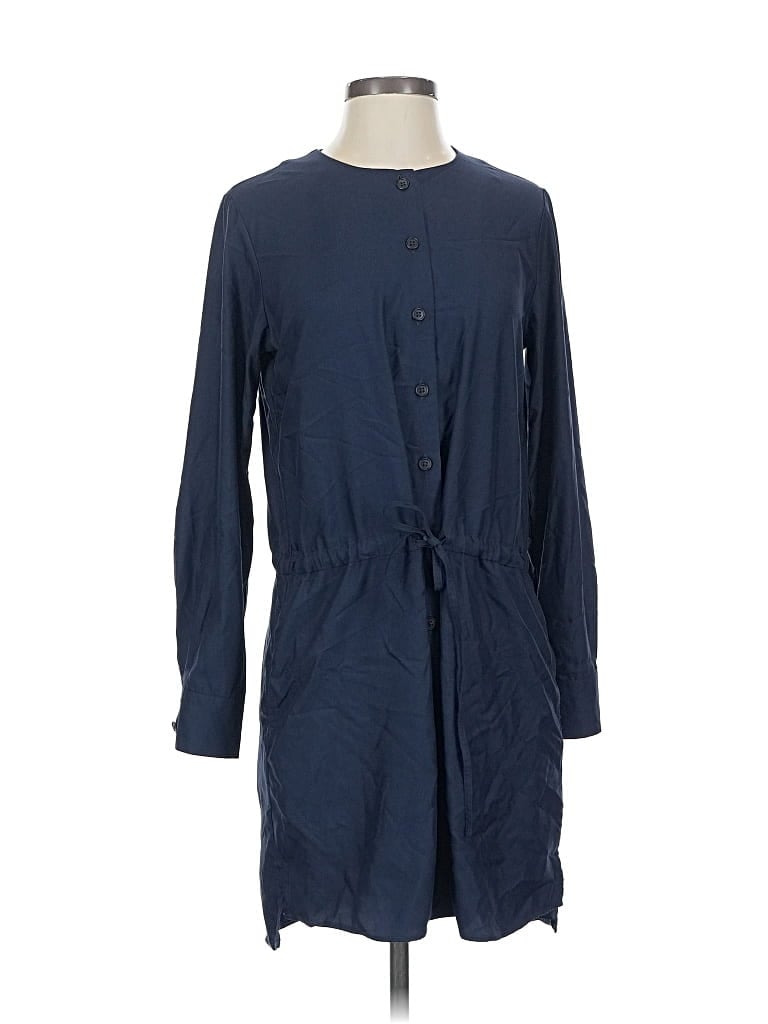 Click to view more detailed imagery on our partner's website Pre-owned Uniqlo Casual Dress In Blue