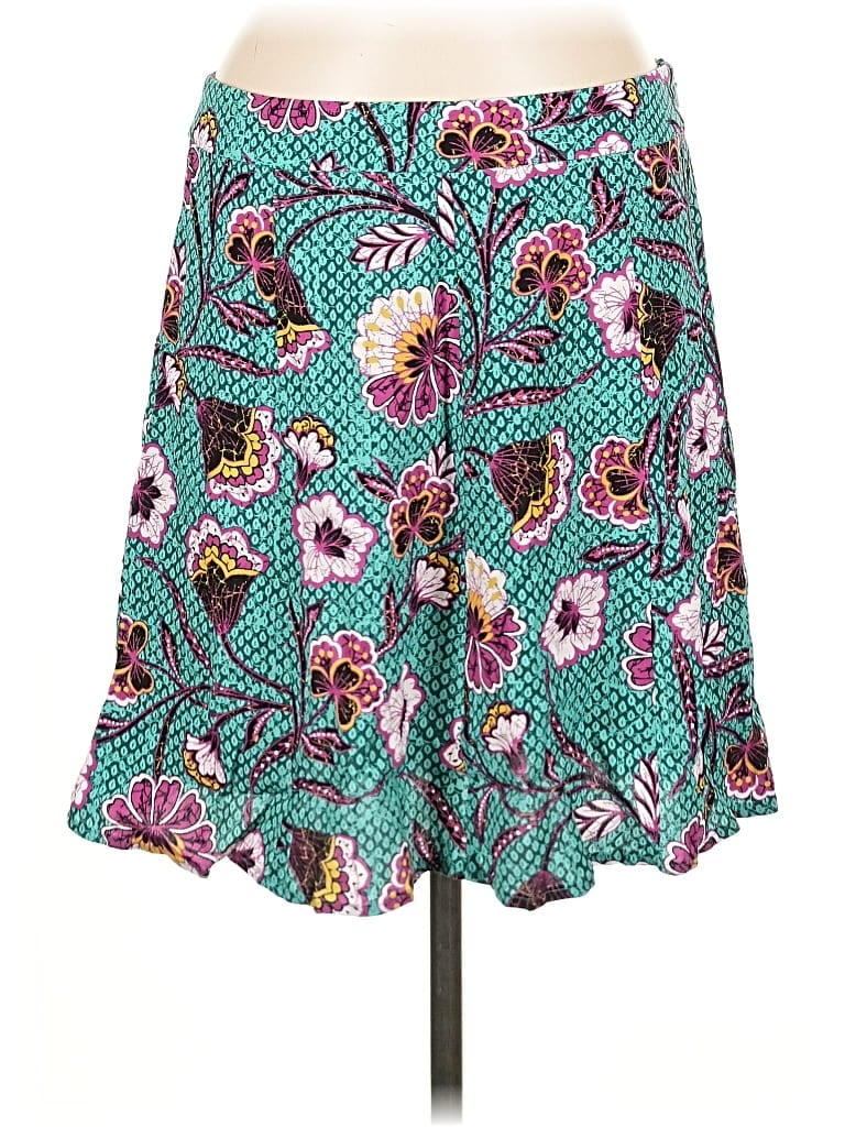 Ann Taylor Loft Casual Skirt In Blue