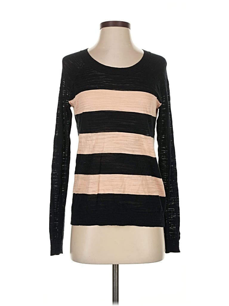 Pre-owned Madewell Pullover Sweater In Black
