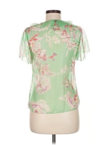 Elie Tahari Short Sleeve Blouse (view 2)