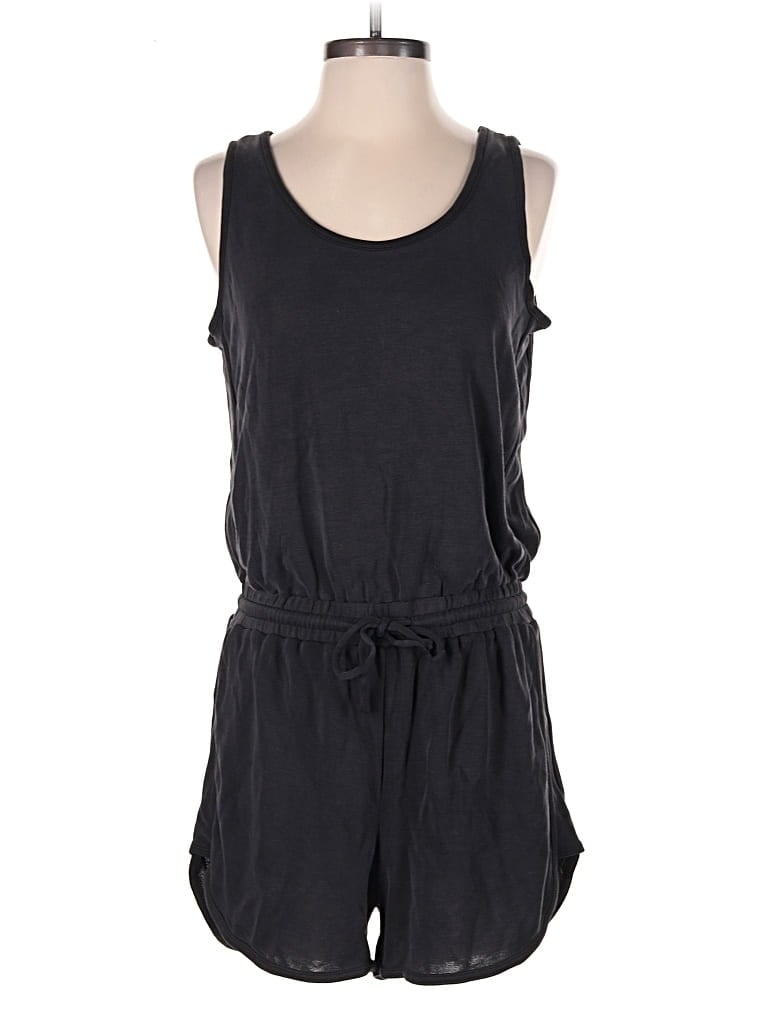 Pre-owned Athleta Romper In Black