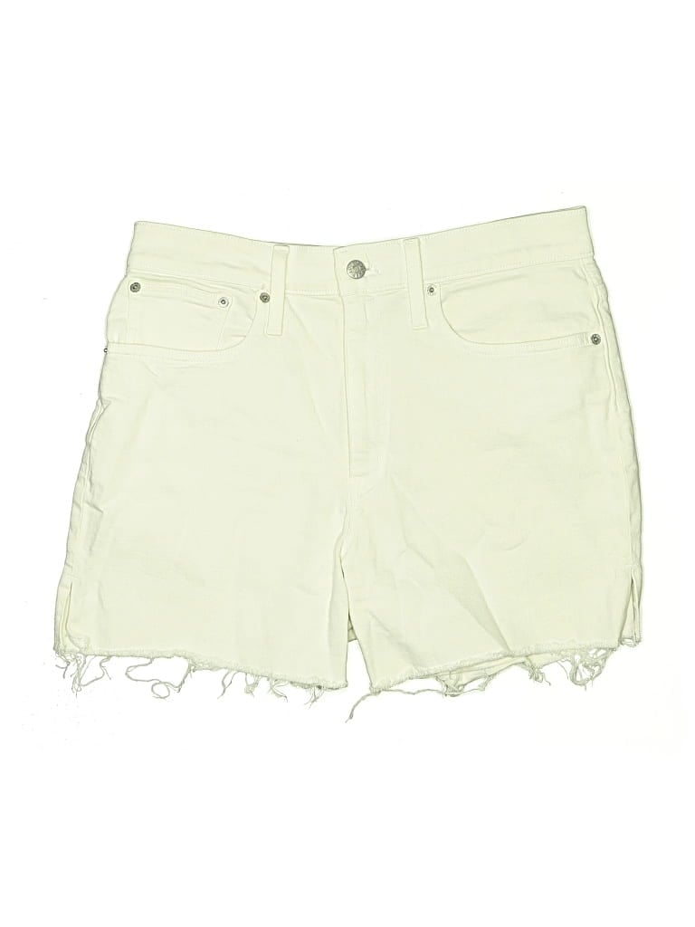 Pre-owned J.crew Factory Store Denim Shorts In Green