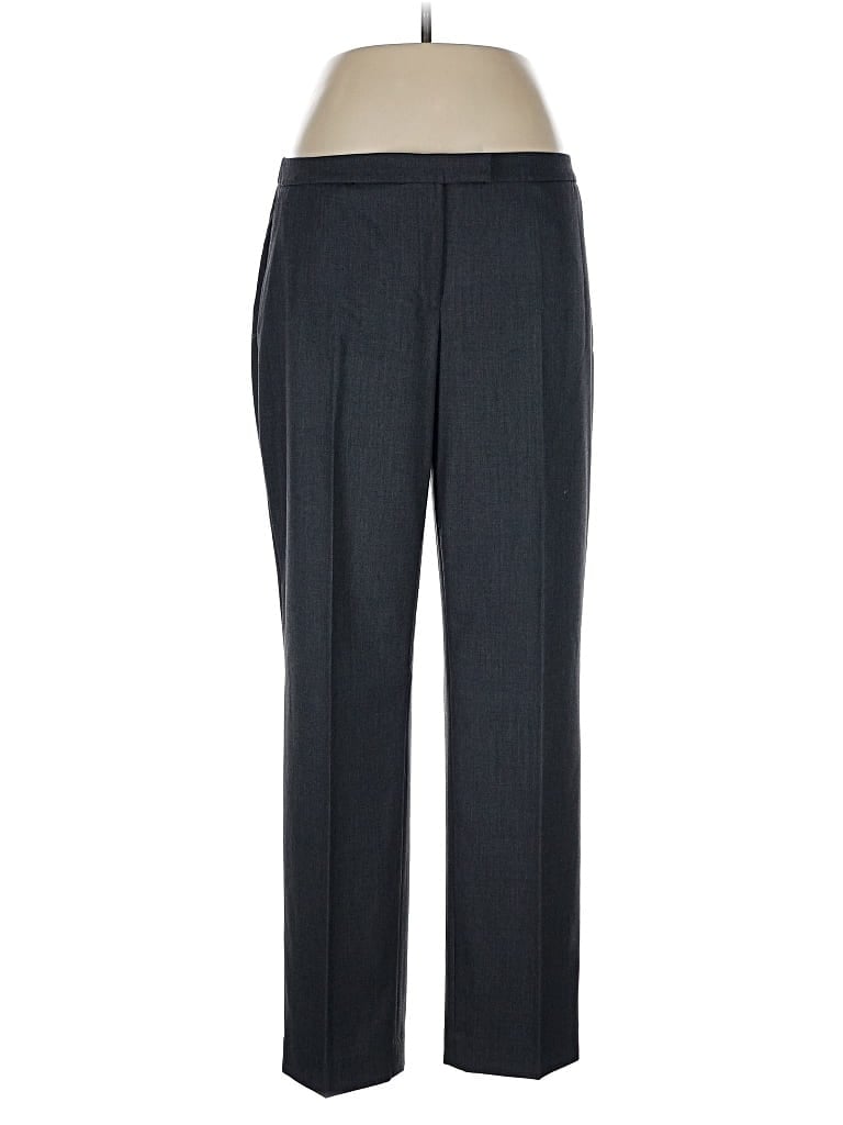 Pre-owned Jones New York Collection Dress Pants In Gray