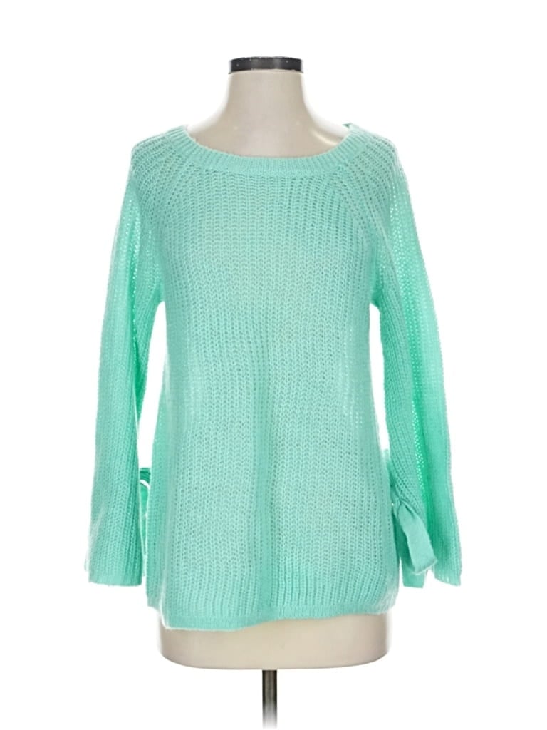 Pre-owned Assorted Brands Pullover Sweater In Green