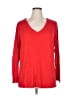 Apt. 9 Red Pullover Sweater Size 1X - photo 1