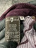 7 For All Mankind Chevron-herringbone Burgundy Jeans Size 26 waist - photo 6