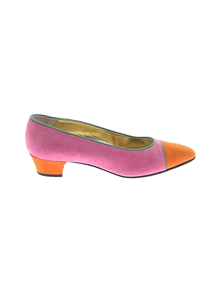 Pre-owned Escada Flats In Pink