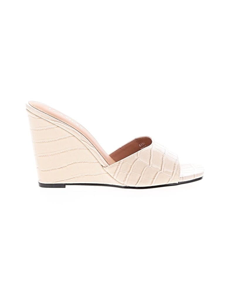 Pre-owned Lisa Vicky Wedges In White