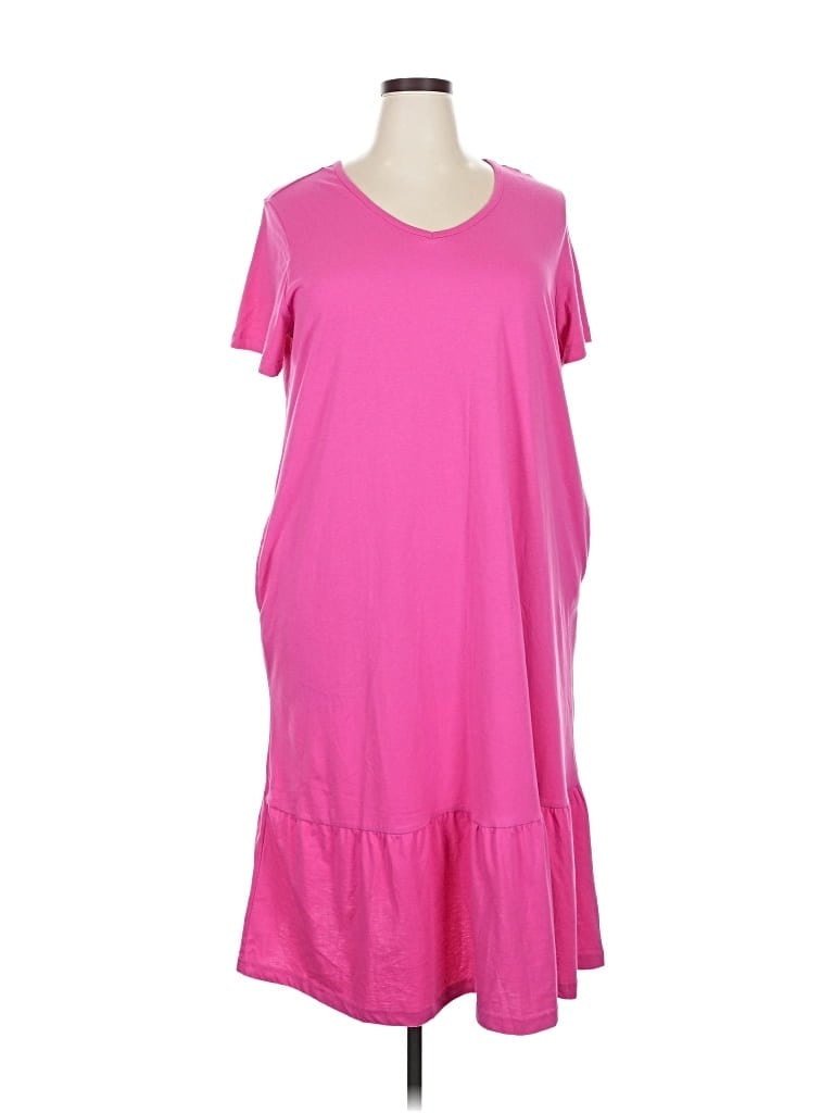 Pre-owned Blair Casual Dress In Pink