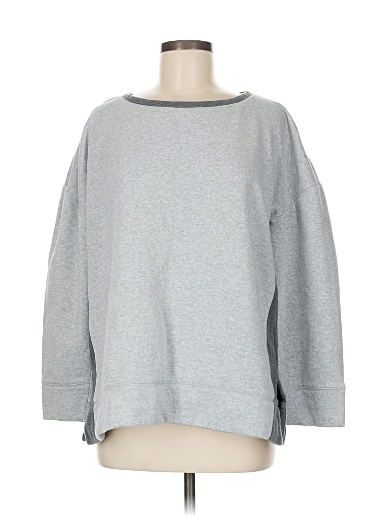 Pre-owned T By Talbots Sweatshirt In Gray