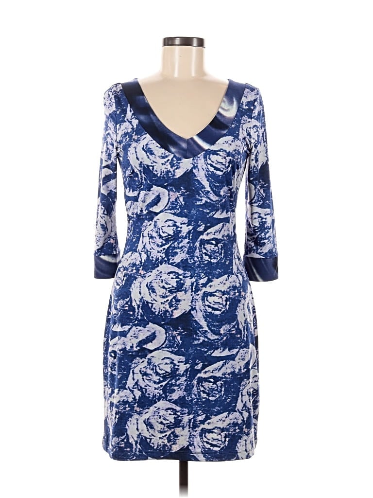 Pre-owned Vertigo Paris Casual Dress In Blue