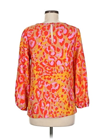 Julie Brown 3/4 Sleeve Silk Top (view 2)