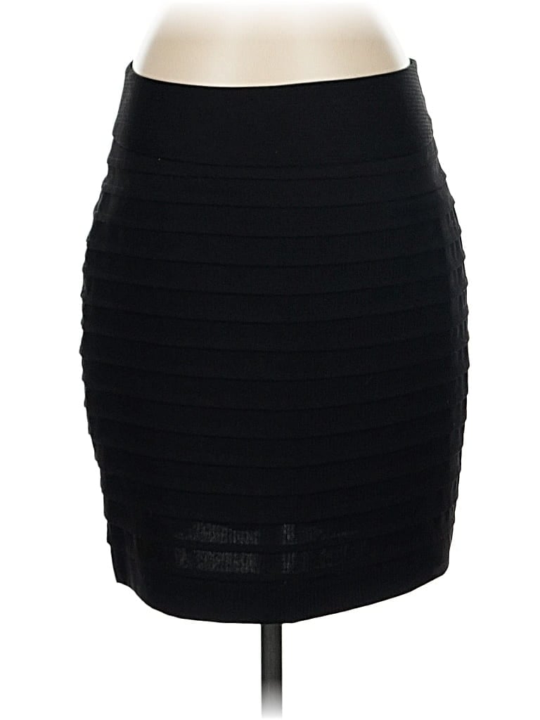 Pre-owned Attention Casual Skirt In Black