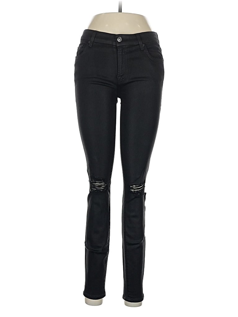 7 FOR ALL MANKIND Pre-owned Jeans In Black