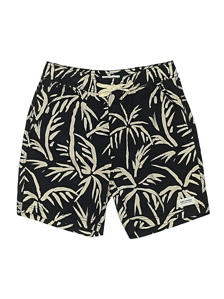 Pre-owned Banks Journal Board Shorts In Black