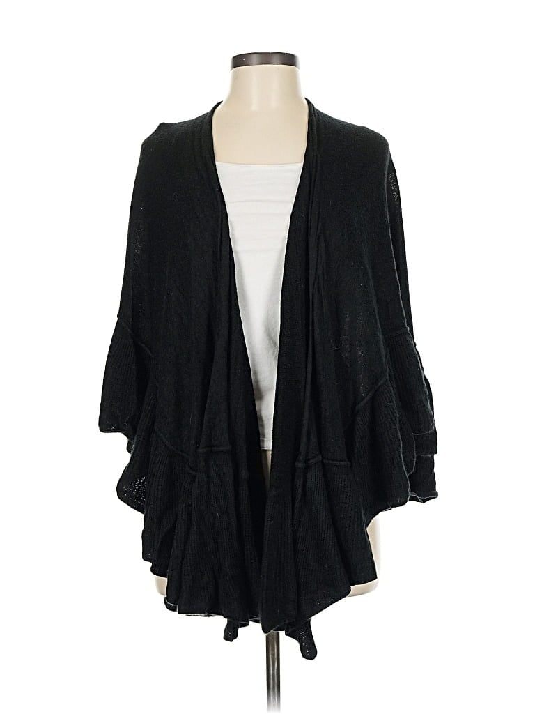 Pre-owned Assorted Brands Cardigan Sweater In Black
