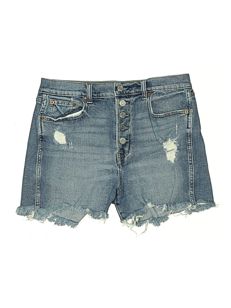 Pre-owned Gap Denim Shorts In Blue