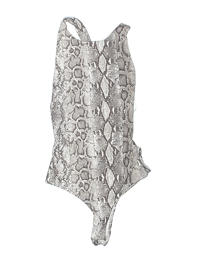 Pre-owned Lovely Day Bodysuit In Silver