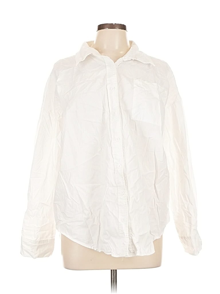 Click to view more detailed imagery on our partner's website Pre-owned Princess Polly Long Sleeve Blouse In White