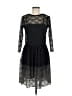 W by Worth 100% Polyester Black Cocktail Dress Size 6 - photo 1