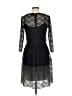 W by Worth 100% Polyester Black Cocktail Dress Size 6 - photo 2